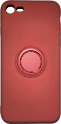  OEM Etui Silicon Ring do Iphone 7/8 SE (2020) jasno czerwony