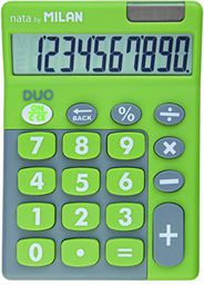 Kalkulator Milan Kalkulator 10 pozycyjny Touch Duo zielony 