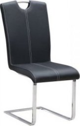  DKD Home Decor Krzesło do Jadalni DKD Home Decor Czarny Metal Poliuretan (59 x 45 x 102 cm)
