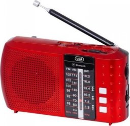 Radio Trevi Przenośne Radio Bluetooth RA7F20BTR FM/AM/SW Czerwony