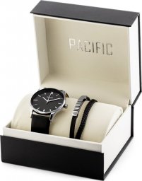 Zegarek Pacific ZEGAREK MĘSKI PACIFIC X0091-07 - komplet prezentowy (zy094b)