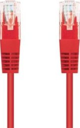 C-Tech C-TECH kabel patchcord Cat5e, UTP, červená, 1m