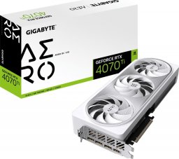 Karta graficzna Gigabyte GeForce RTX 4070 Ti Aero OC 12GB GDDR6X (GV-N407TAERO OC-12GD)