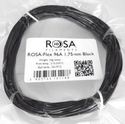 ROSA3D Filament ROSA3D ROSA-Flex 96A 1,75mm Black 50g