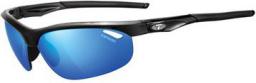 TIFOSI Okulary VELOCE CLARION gloss black 3 szkła Clarion Blue LUSTRO 14,7% transmisja światła, AC Red, Clear (TFI-1040100222)