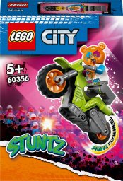  LEGO City Motocykl kaskaderski z niedźwiedziem (60356)