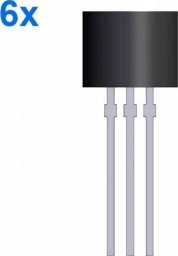 6 x Tranzystor SS8050 TO-92