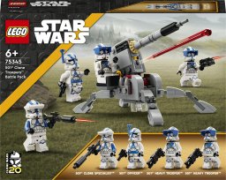  LEGO Star Wars Zestaw bitewny – żołnierze-klony z 501. legionu (75345)