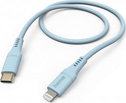 Kabel USB Hama Lightning - USB-C 1.5 m Niebieski (002015720000)