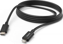 Kabel USB Hama Lightning - USB-C 3 m Czarny (002015990000)