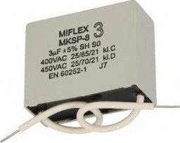 MIFLEX Kondensator silnikowy MIFLEX 3uF 400V POLSKI