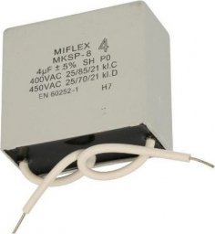 MIFLEX Kondensator silnikowy MIFLEX 4uF 400V POLSKI