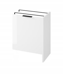 Cersanit (szafki pod pralkę) Szafka na pralkę z drzwiami 65 CITY by Cersanit biała DSM (S584-027-DSM)