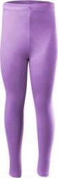  RENNWEAR Legginsy sportowe damskie męskie dziecięce z długą nogawką bawełniane wrzosowy 158 cm / XS