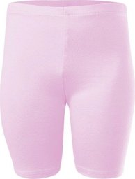  RENNWEAR Legginsy krótkie sportowe damskie męskie dziecięce bawełniane różowy 172 cm / L