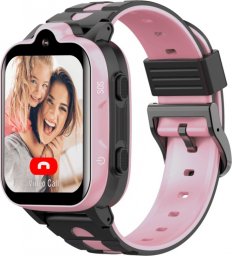 Smartwatch Beafon SW1 Czarno-różowy  (KIDS_SW1_EU001BR)