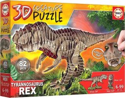  Educa Puzzle 3D Dinozaury - Tyranozaur Rex 82 el. G3