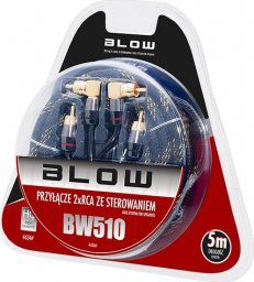 Adapter AV Blow 4434# Przył.2xrca 6mm  5m kąt+ster hi-end