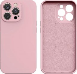  Hurtel Silicone case etui iPhone 14 Plus silikonowy pokrowiec różowe