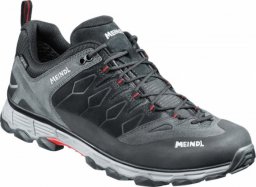 Buty trekkingowe męskie Meindl Buty turystyczne Lite Trail GTX, antracyt/czerwone, rozmiar 7