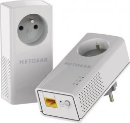  NETGEAR NETGEAR Zestaw 2 przewodowych sterowników PLC - 1000 Mb / s z filtrowana wtyczka - 1 port Ethernet