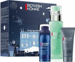 Biotherm Biotherm Homme Aquapower Advanced Gel 75ml + pianka do golenia 50ml + żel do mycia twarzy 40ml