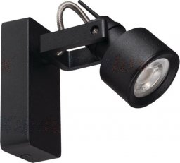 Lampa sufitowa Kanlux Oprawa ścienno-sufitowa reflektor GU10 10W Kanlux SONDA 34920 czarny, metal