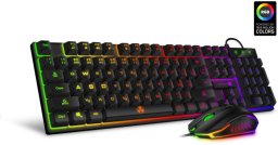 Klawiatura + mysz Connect IT CONNECT IT BATTLE herní combo drátová klávesnice + myš, CZ + SK layout, černá