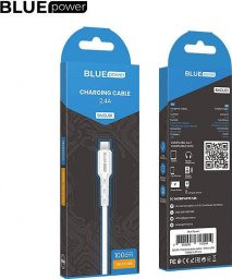 Kabel USB Blue Power USB-A - microUSB 1 m Biały