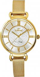 Zegarek G.Rossi Zegarek Damski Złoty Srebrna tarcza G.Rossi 12546B-3D1