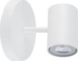 Kinkiet Sigma Pokojowy kinkiet nowoczesny Luis metalowa lampa biała
