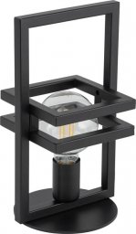 Lampa stołowa Sigma Loftowa lampa stojąca Merci na stół metalowa czarna