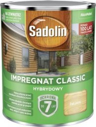 Sadolin SADOLIN IMPREGNAT CLASSIC HYBRYDOW 7 LAT DÄB JASNY 0.75L