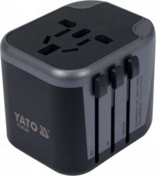  Yato Adapter podóżny UNIW. 2XUSB 12W