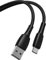 Kabel USB Vipfan USB-A - USB-C 2 m Czarny (X05TC-2m-black)