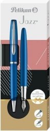  Pelikan Pióro wieczne Jazz Noble Elegance + długopis Blue
