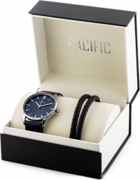 Zegarek Pacific ZEGAREK MĘSKI PACIFIC X0091-08 - komplet prezentowy (zy094c)