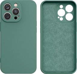  Hurtel Silicone case etui Xiaomi Redmi Note 11 / Note 11S silikonowy pokrowiec zielone