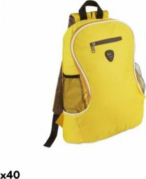 Plecak bigbuy outdoor Plecak wielofunkcyjny na laptopa z wyjściem na słuchawki 144057 (40 Sztuk) - Biały