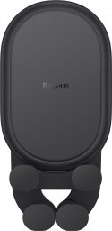  Baseus Baseus Stable Series uchwyt samochodowy na kratkę wentylacyjną nawiew czarny (SUWX020001)