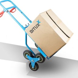  Bituxx Schodkowy wózek magazynowy z regulacją wysokości Transportowy Młynarka