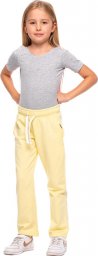  RENNWEAR Spodnie dresowe długie proste cytrynowy 116-122 cm