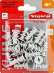 Wkręt-met BLISTER KOŁ.DRIVA-23 NYLON kod:BDRN-23(X