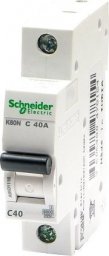 Schneider Wył.nadprądowy 1p C40A K60N schneider A9K02140