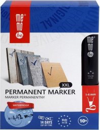  MemoBe Marker permanentny 1-4mm niebieski (10szt) MemoBe