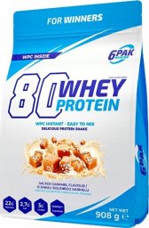  6PAK Nutrition 6PAK Nutrition 80 Whey Protein 908g Salted Caramel