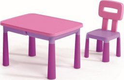  Tupiko Stolik z krzesełkiem różowy