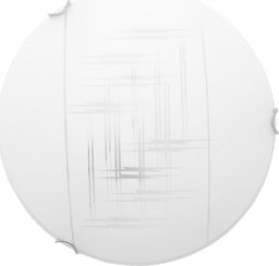 Lampa sufitowa Kaja Plafon okrągły biały nowoczesny szkło Kaja VISTO K-1522 RP1-03 BIAŁY
