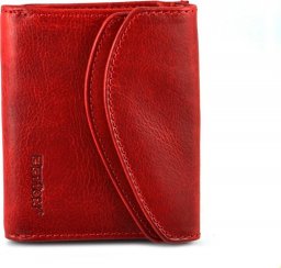  Bartex BARTEX 10020D skórzany portfel * czerwony RFID 10020D
