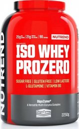 Nutrend NUTREND Iso Whey Prozero 2250g Chocolate Brownie